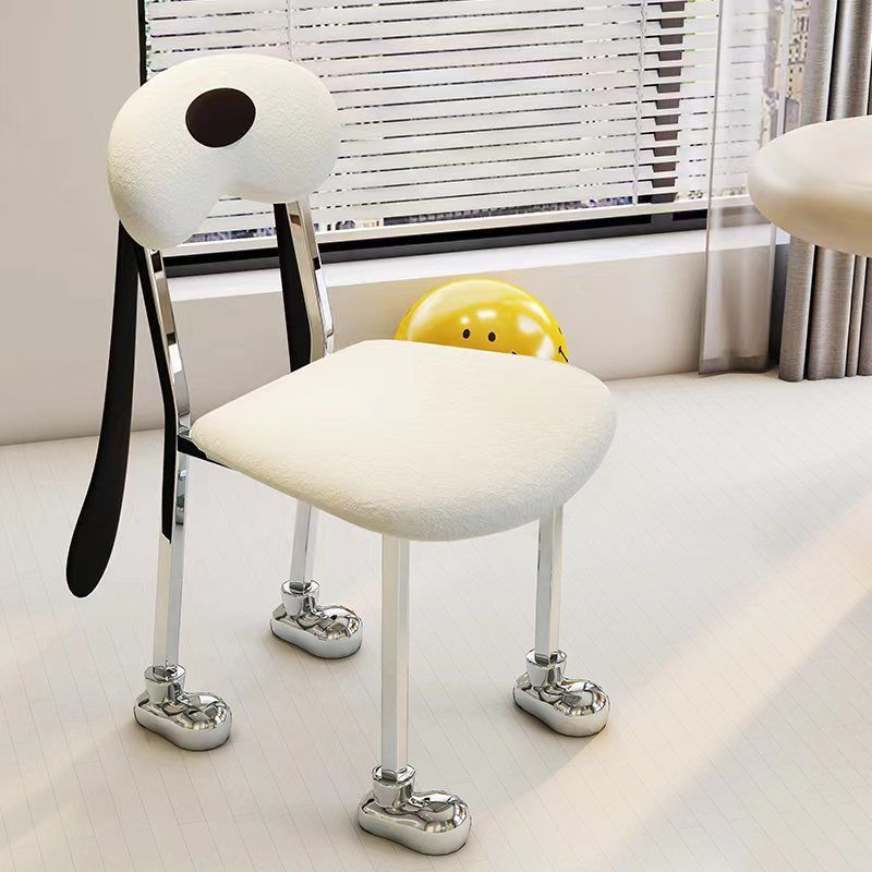 Used dog chair designer creative stylish makeup chair for home bedroom back chair popularkids cartoon chair