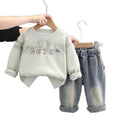 Boys' cool & stylish outfit set -  new arrival: trendy streetwear for baby boys, fashionable kids' hoodie set - wholesale available