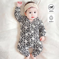 Infant romper - summer lightweight, class a, long sleeve, turn-down collar, newborn air conditioning suit, baby crawling suit for boys and girls