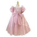 Girls'  summer new arrivals: baby girl mori-style dress, summer puff sleeve bestseller, trendy princess dress for baby girls