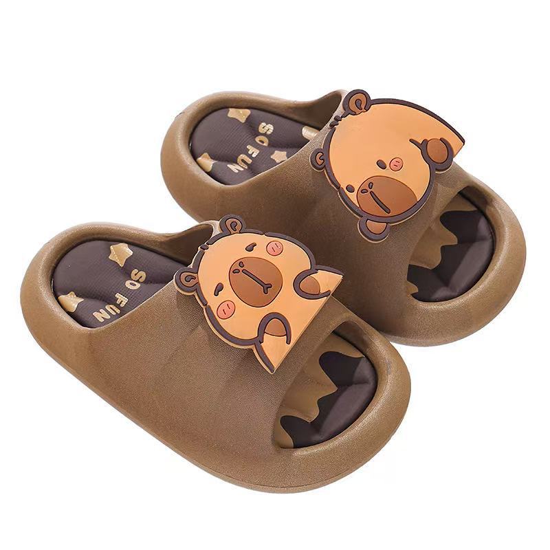 2025 kids' clogs: soft, non-slip indoor slippers for toddlers, infants, and children - perfect for bath time and matching family styles