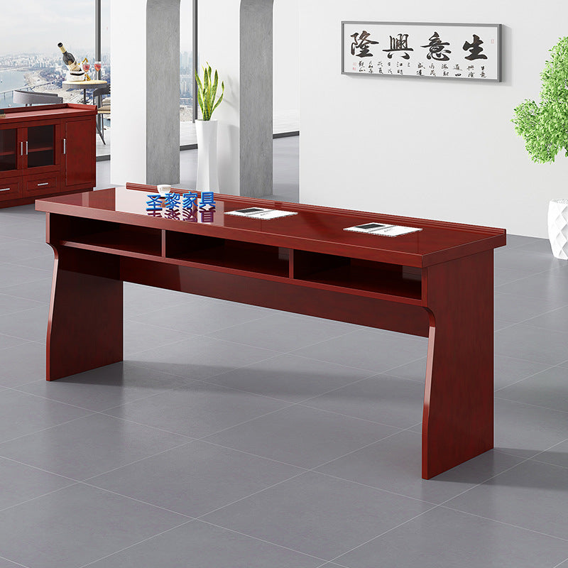 Saint li bench table training table conference table paint sticker solid wood skin listening lecture table study table and chair