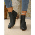 autumn new arrival: women's plus-size high heel leather boots for cross-border e-commerce. wholesale price: $0.67. dropshipping available on  and . sizes 36-43