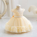 Fashionin stocknew arrival baby girl tutu gauze cake princess dress first birthday evening dress dressgirl dress