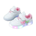 girls' light-up sneakers - mesh casual shoes, kids' running shoes, led light-up shoes