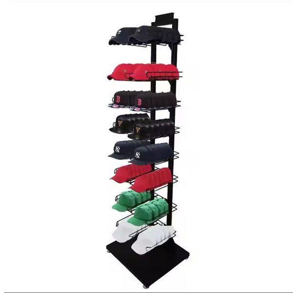 Source Factory Metal Hat Display Rack Hat Rack Hanging Hat Display Rack Storage Rack