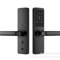 Smart door lock apartment fingerprint lock semi-automatic dense lock electronic lock entrance wooden door lock office lock manufacturer spot