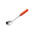 Vibrant orange spoon