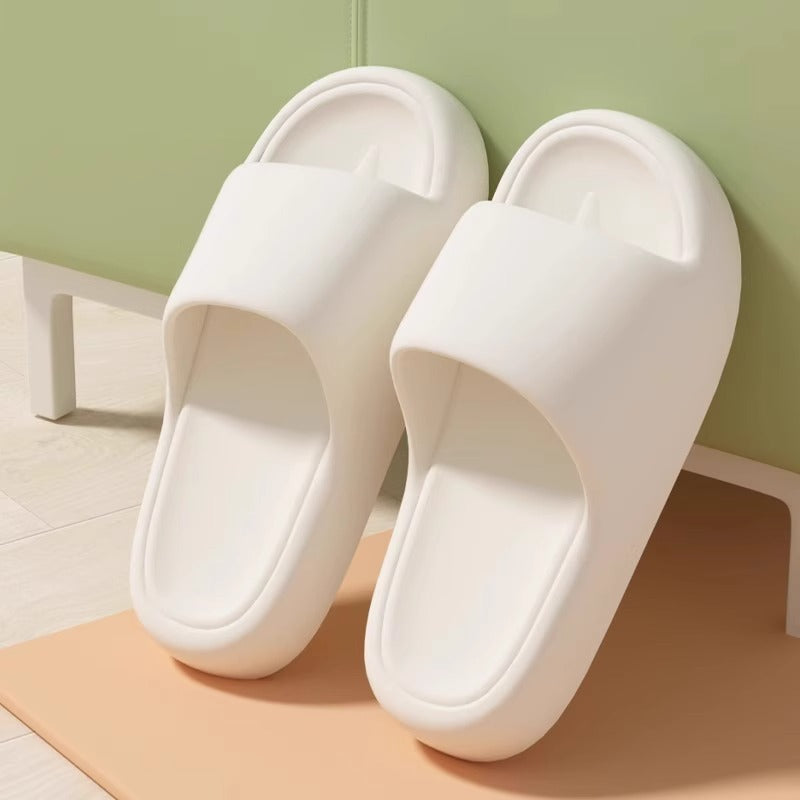 Eva soft sole slippers women's new summer indoor home "stomping on shit" feel bathroom non-slip couple's sandals men's slippers