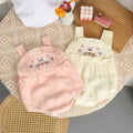 new arrivalgirl sling outing khaki newborn baby summer thin bag butt crawling suit baby outwear summer dress