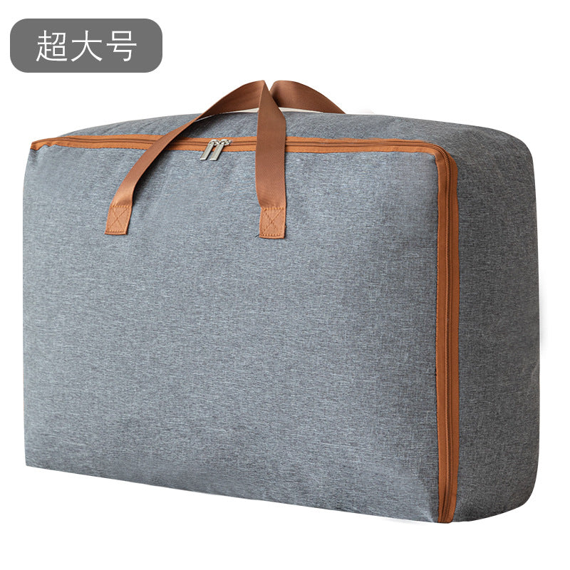 Quilt storage bag, large-capacity moving bag, quilt, clothing sorting artifact, thickened luggage travel bag