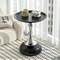 New arrivalclassy sofa side tableaccessible luxuryclassy iron small round table bedroom bedside table for homemovable coffee table