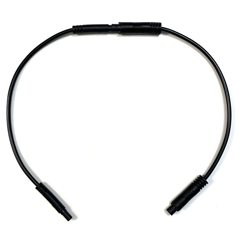 Driving recorder adapter cable 4P male-to-male double female head extension cable camera BMW plug conversion cable 20cm