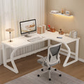 Desk corner desk bedroom desk casual modern concave l-shaped bay window computer desk size dormitory desk