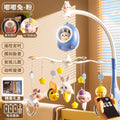 Night light premium set: [remote control timer + soothing nursery rhymes + lullabies + anti-squinting] - blue (battery operated)