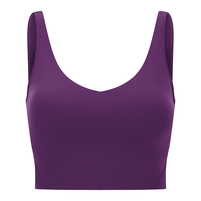 new arrival beautiful back sports intimates women's yoga running bra fitness vest tops yoga clothes s2054