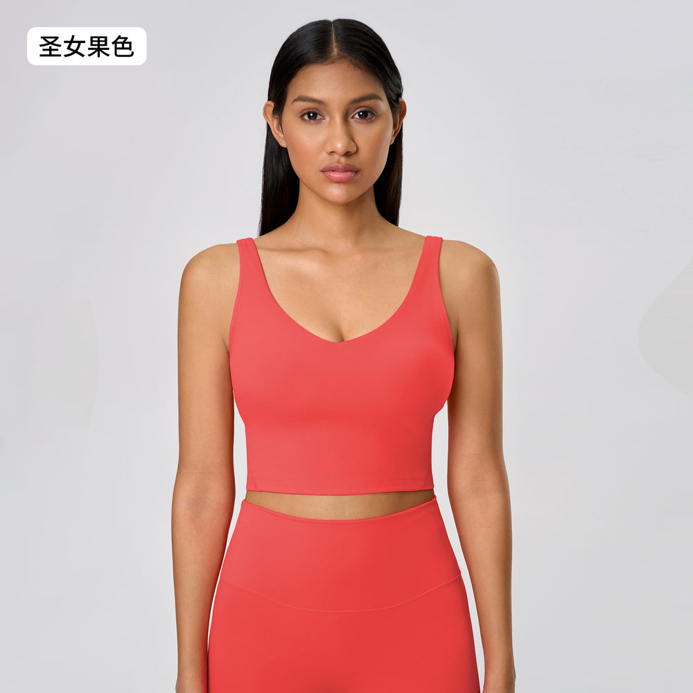 new arrival beautiful back sports intimates women's yoga running bra fitness vest tops yoga clothes s2054