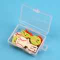 popular football creative fruit fork accessible luxury high-end cute cartoon fork set disposable