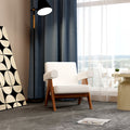Negotiation table and chair combination, star hotel chair, rest, reception, sales suite, solid wood sofa chair, all solid wood