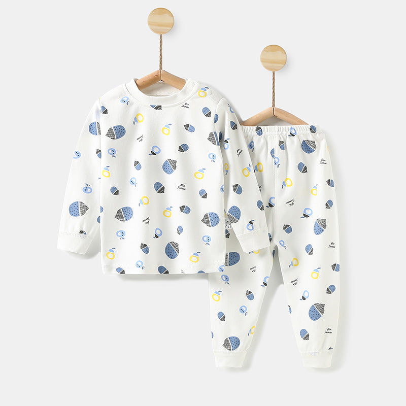 Baby autumn clothessuitbabyintimatespure cottonnewbornkids home clothes 0-3 years old boys and girls spring & fallsuit