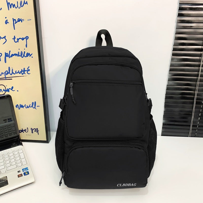 New business commute large capacity backpack simple fashion laptop bag travel light backpack