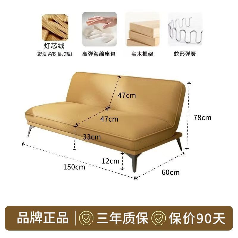 Sofa 26 years new arrival lazy sofa foldable sofa bed small apartment multi-functional popular double office sofa