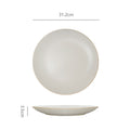 Vintage chic high-end western ceramic plate - perfect for home, restaurant, desserts, steak, salads, fruits, and snacks