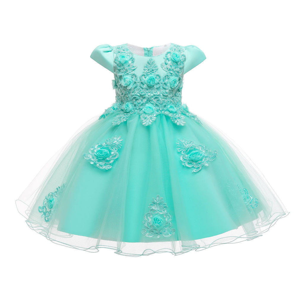 kids dress skirt tutu princess skirt girl baby dress baby first birthday dress