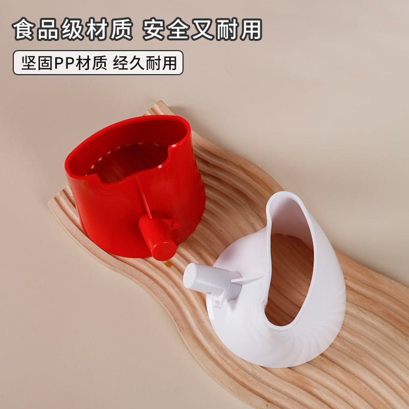 Kitchen assistant stand mixer flour funnel plastic tilt mixer funnel mixer cross-border hot selling
