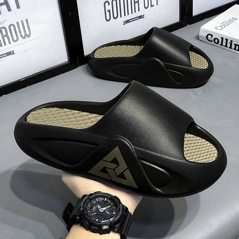 2024 new men's flip-flops: trendy, casual, and comfortable outdoor sandals for beach and sports