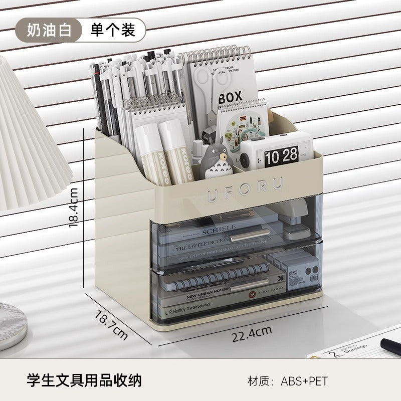 Desktop Cosmetics Storage Box Dresser Household Skin Care Product Shelf Premium Finishing Box Dust-proof Cosmetic Case