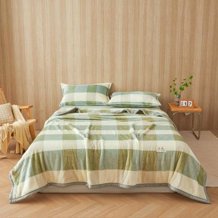 Milk fleece blanket office nap blanket sofa air conditioner blanket coral fleece bed single quilt bed