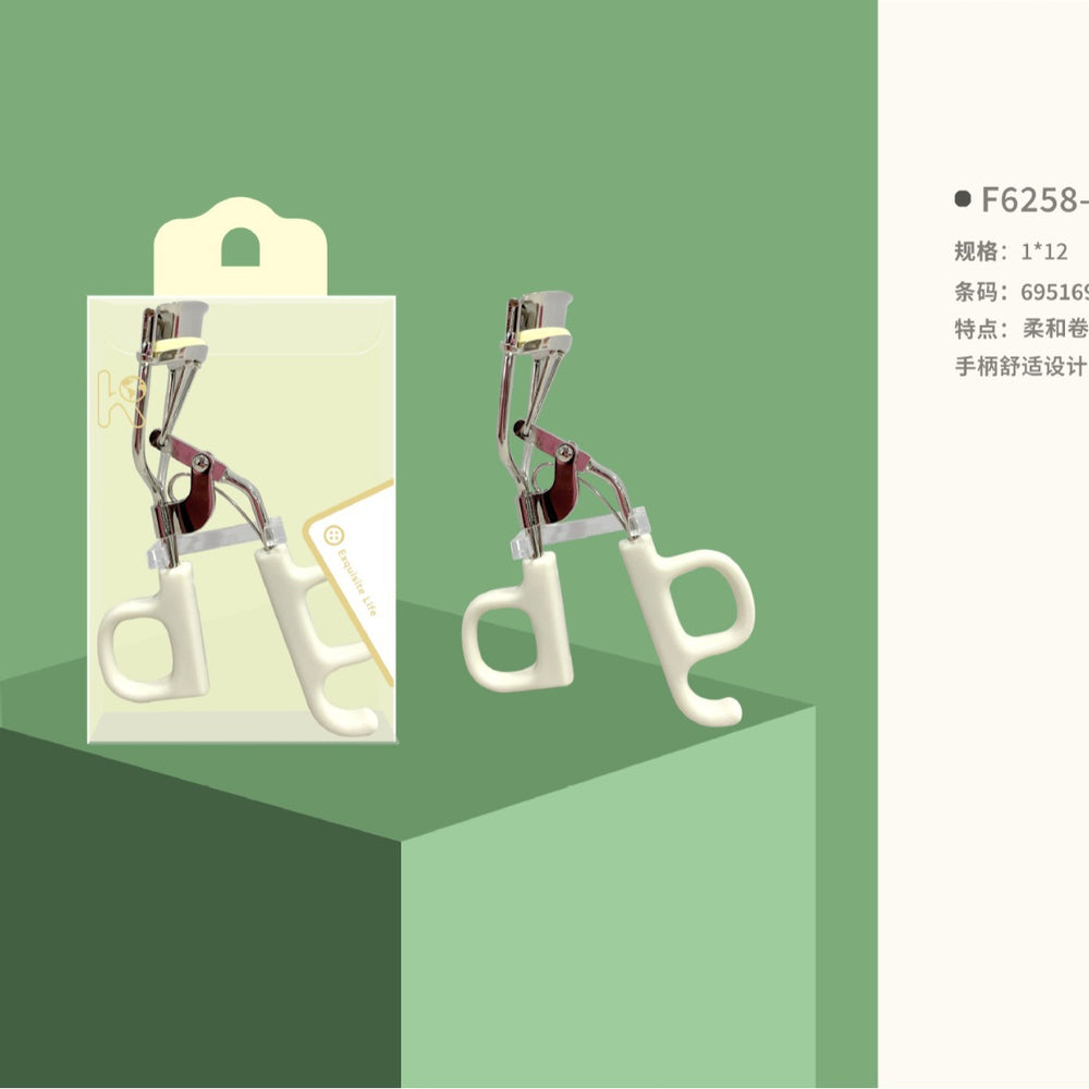 Keqi comfy basics wide-angle duck tongue eyelash curler fits eyelids, curls and long-lasting hair-styling with adhesive strips, beauty tools
