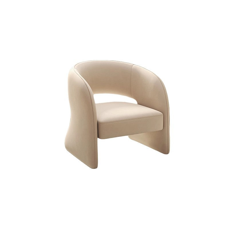 Nordic single sofa chair balcony living room home lazy casual sofa hotel b&b light luxury reception negotiation chair