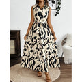 Shipped:  hot-selling women's printed long-sleeve dress for european and american cross-border e-commerce independent stores - export quality