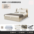 (upgraded white bed) + 23cm coconut coir & spring mattress combo