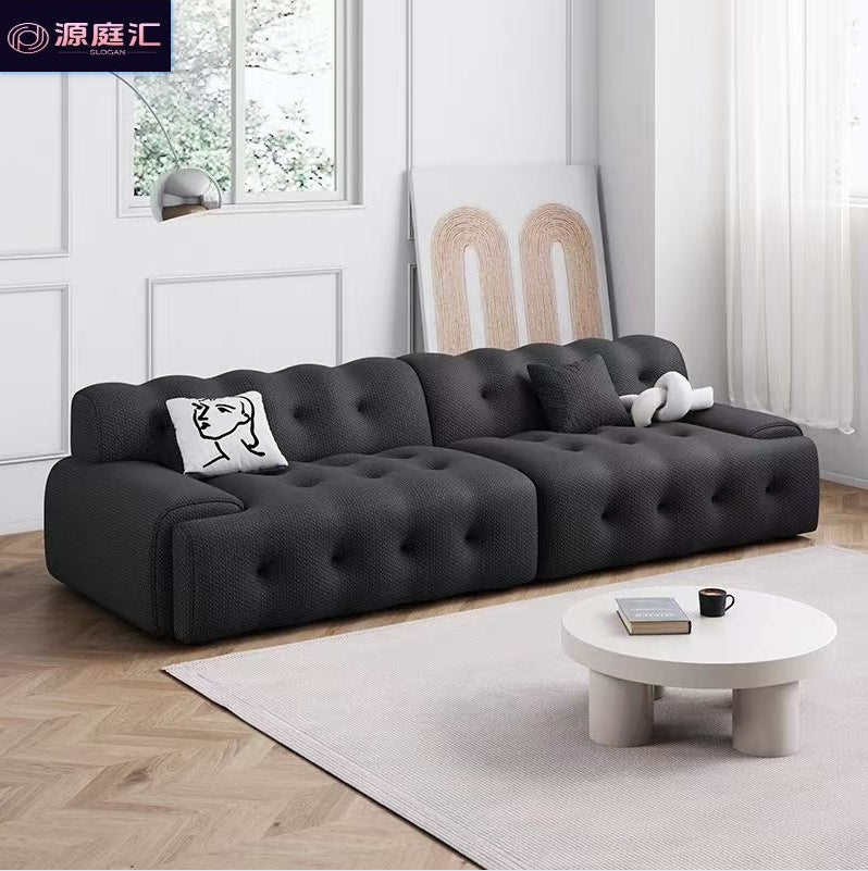 Fabric sofa roche bobois gradient color straight sofa for homeins style designer source factory retro sofa