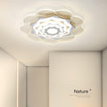 Modern minimalist wavy lotus ceiling light - gold trim, irregular cloud design - perfect for living rooms, master & guest bedrooms