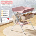 Diaper changing table - portable, multifunctional, foldable, washable baby bed for diaper changing and bathing
