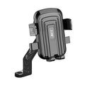New car phone holder - suction cup & air vent mount - universal fit with automatic retractable arm