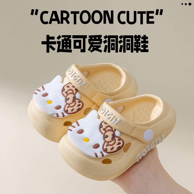 Eva kids' clogs - summer indoor anti-slip cartoon sandals for girls and boys (toddler to big kid sizes) - perfect for beach and everyday wear
