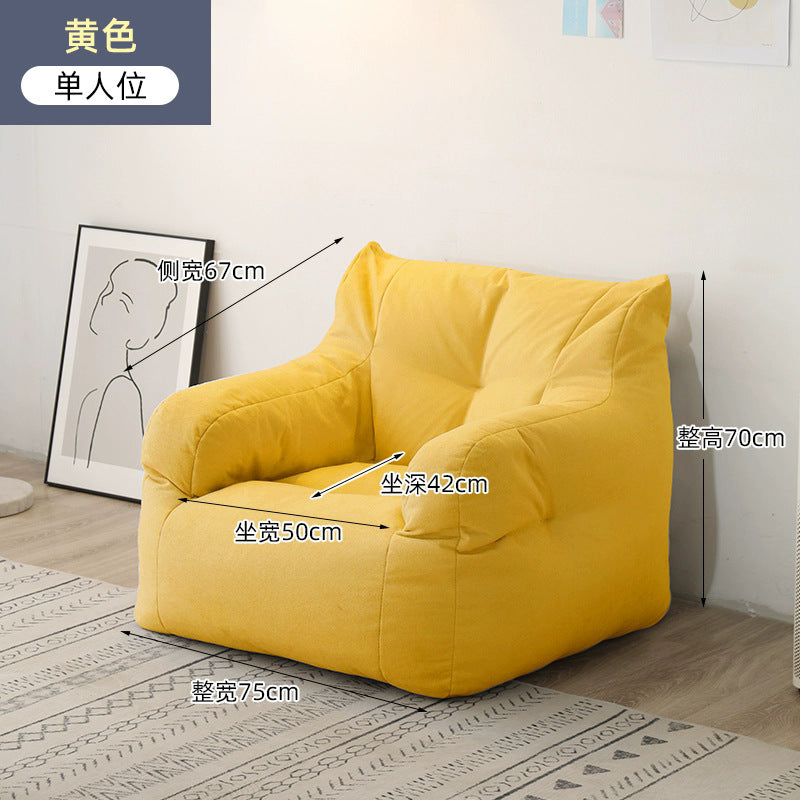 Factory direct lazy sofa tatami doublepopular rental house can lie down and sleep bedroom dormitory bean bag sofa