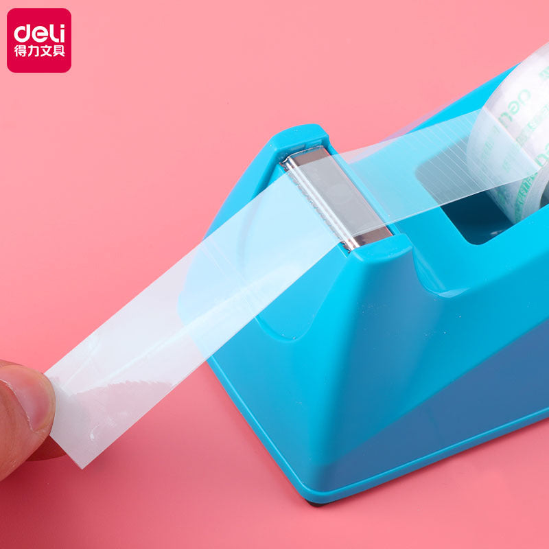 Deli 814a Tape Holder Small Table Cutter Large Rack Machine Adhesive Strip Adhesive Paper Transparent Tape Tape Holder