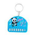 Mini pocket piano kids electronic keyboard - playable, light-up, creative, high-value keychain charm toy