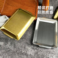 Korean style 304 stainless steel rectangular plate, korean bbq plate, serving dish, sushi plate, flat plate, tray, barbecue plate