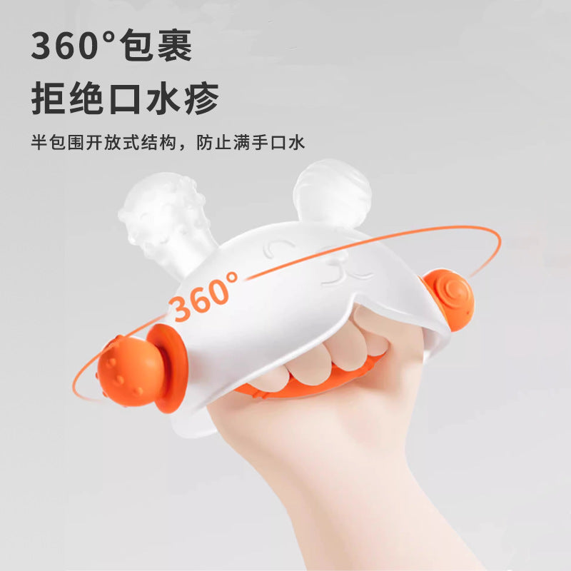 All England Baby Children's Toothpaste Fruit Toothpaste Teeth Grinding Stick Bites Le Deer Anti-Eating Hand Mushroom Head Manhattan Ball
