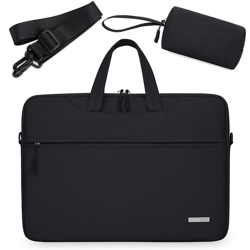 Cross-border computer bag, men's and women's business laptop liner bag/15-inch laptop shoulder bag oblique span bag