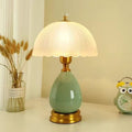High-end, understated luxury table lamp for home use, perfect for the master bedroom, living room, or bedside table. available in ceramic, with a warm american or modern chinese style
