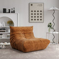 Caterpillar lazy sofa new arrival can lie down and sleep bedroom balcony tatami popular single sofa ins style leather