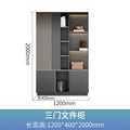 Office background cabinet bookcase boss file cabinet wall floor cabinet wooden information cabinet storage cabinet